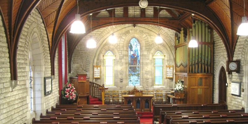 Brora Church of Scotland Clyne Parish interior